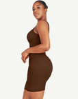 Wholesale Square-neck Shaper Mini Skirt