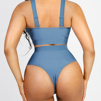 Wholesale Surplice Neckline Bikini Top