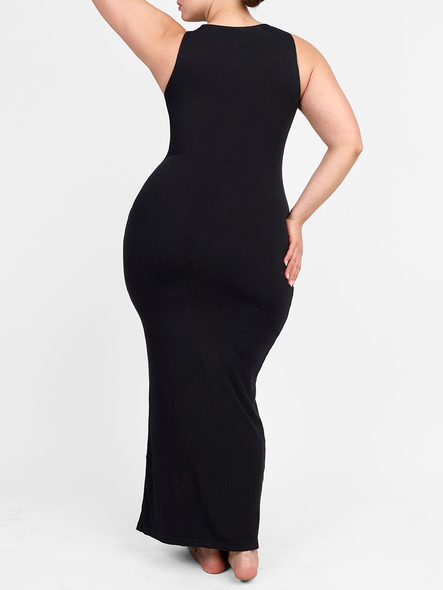 Wholesale Light Support Crew Collar Shaper Dress