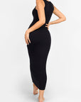 Wholesale Light Support Crew Collar Shaper Dress