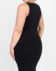 Wholesale Light Support Crew Collar Shaper Dress