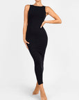 Wholesale Light Support Crew Collar Shaper Dress