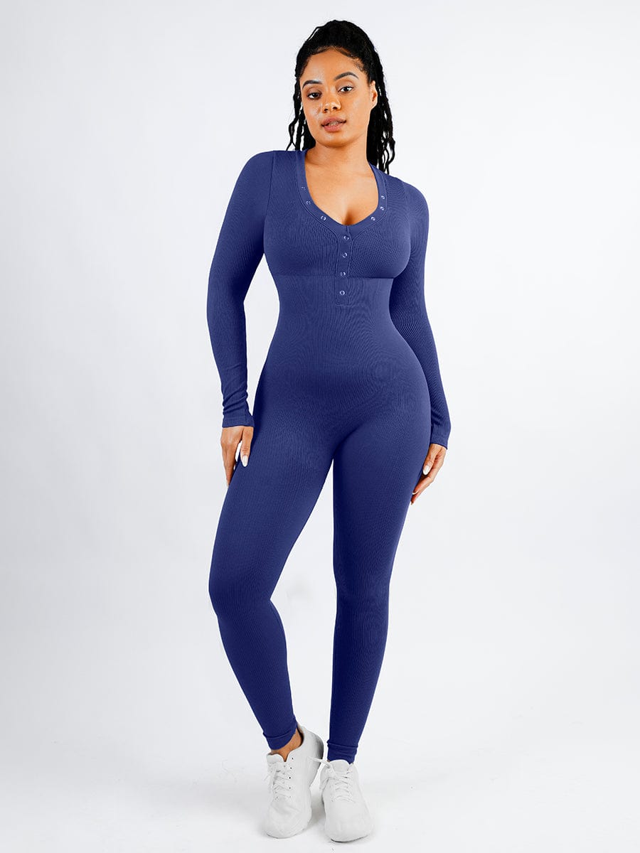 Jumpsuit with tummy control on sale