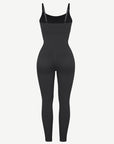 Wholesale High Stretchy Seamless Tummy Control Jumpsuit Removable cup pads