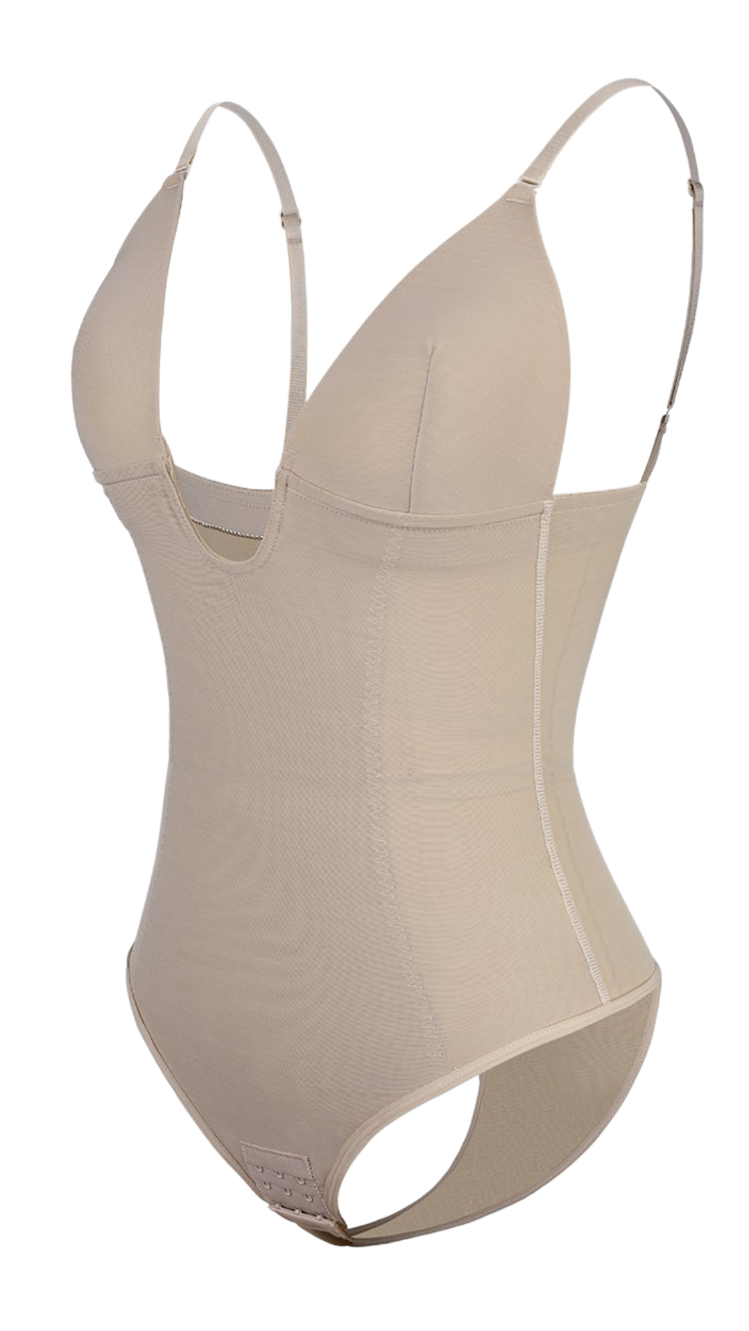Plunge Low-back Body Suit / Backless Body Suit/ Body Suit Clear Straps