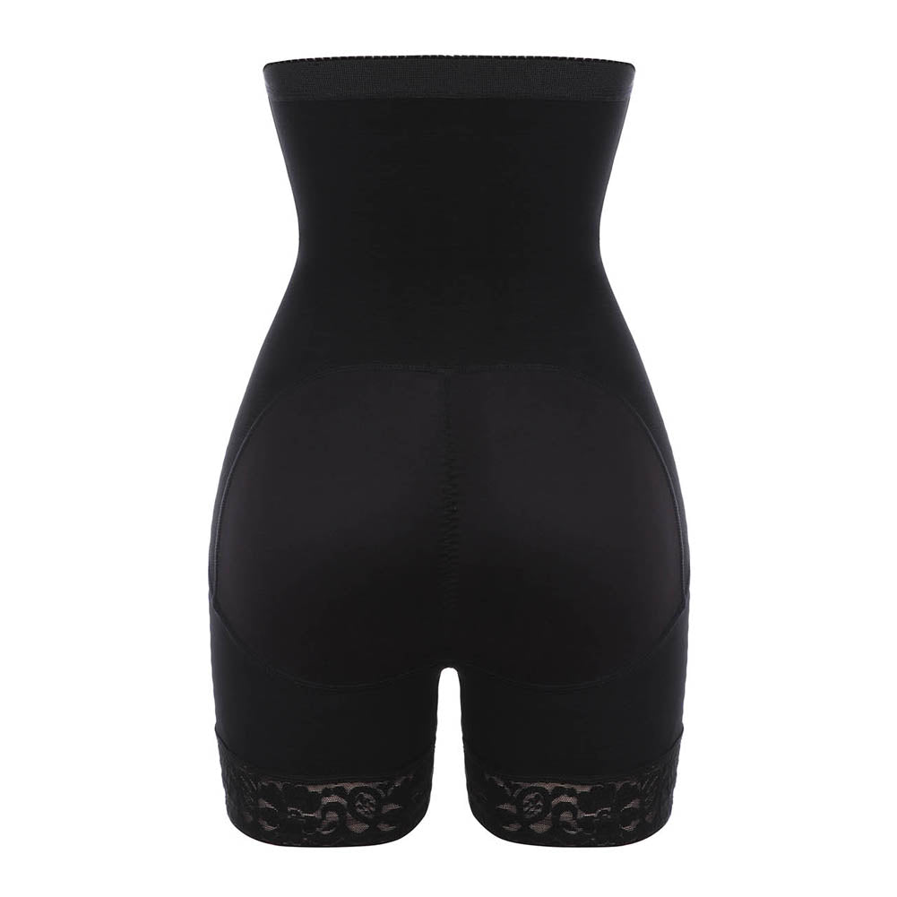 Kroywen Fashion Women's Shine Body Shaper Tights & Tummy Shapewear (black)