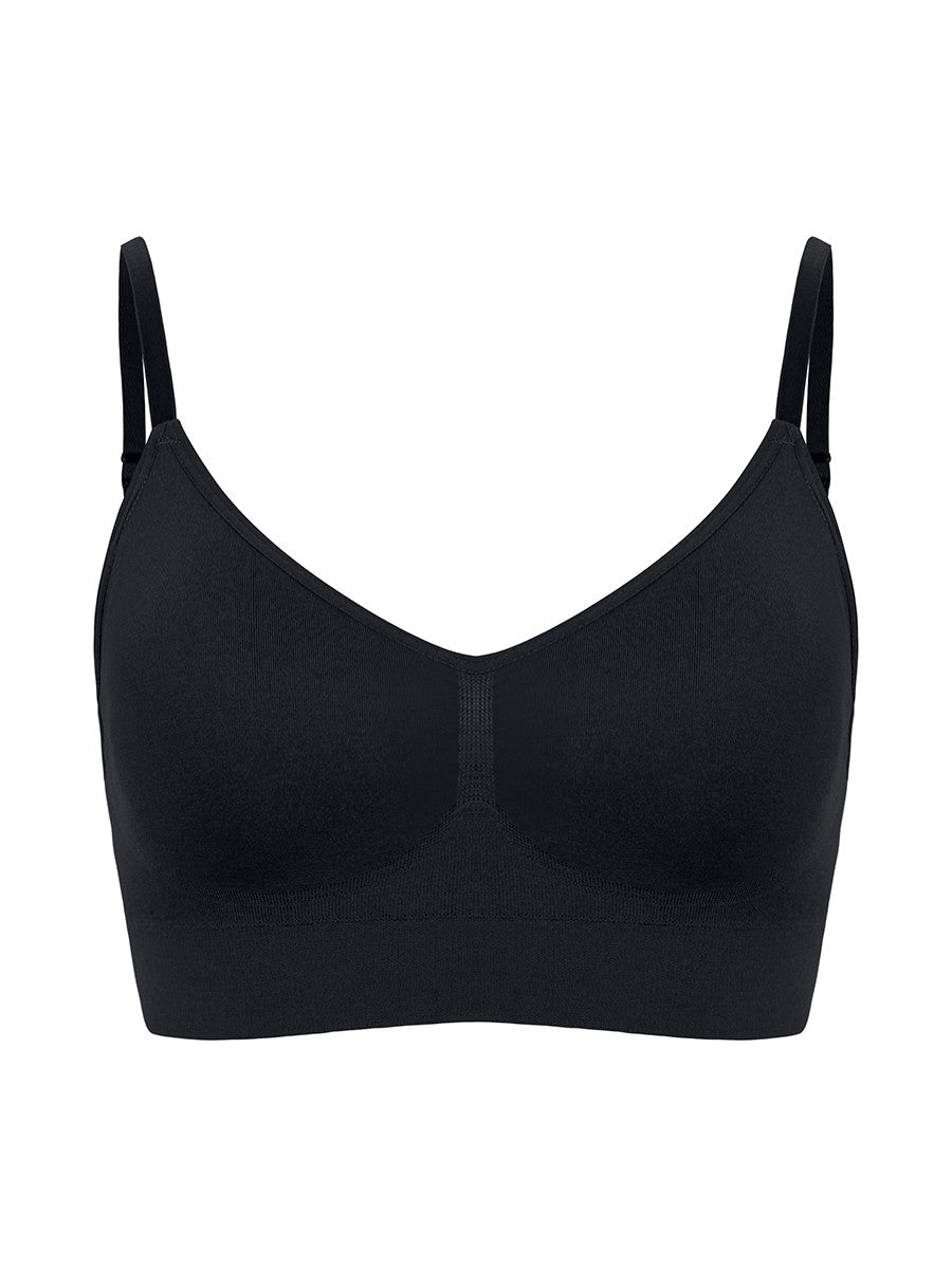 Comfort Bra - Black  Threads by Simply Perfect