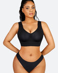 Wholesale Fitted V-Neck Seamless Bra Tank Top