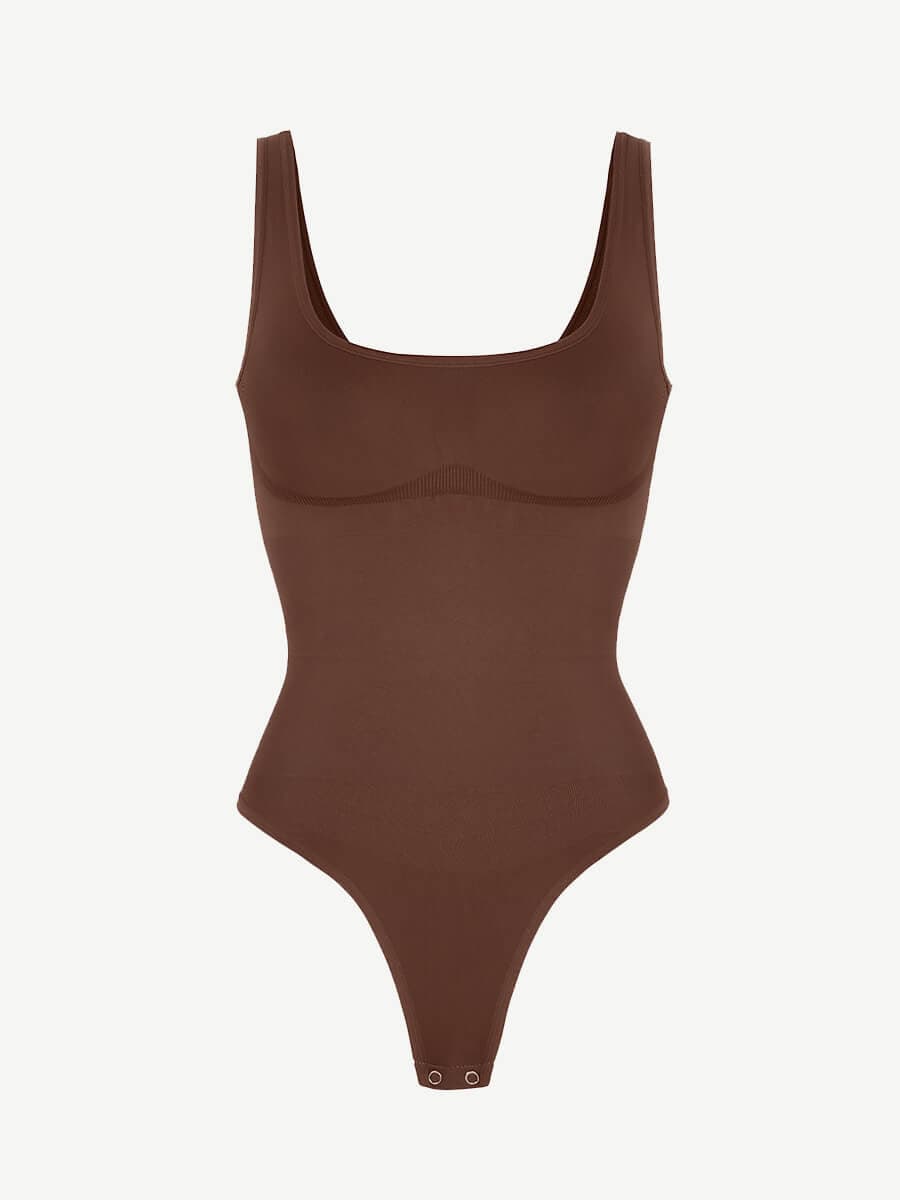 Buy SKIMS Brown Seamless Sculpt Sculpting Bodysuit with Clasps for Women in  UAE