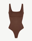 Wholesale Seamless Outerwear Belly Control Thong Bodysuit
