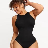 Wholesale Seamless Outer Crew Thong Bodysuit