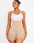 Wholesale 3-bones Triple-breasted High-waisted Elastic Body Pants