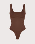 Wholesale🌿 Eco-friendly Seamless Outerwear Belly Control Thong Bodysuit
