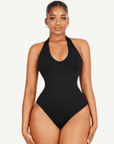 Wholesale Seamless Hanging Neck Bodysuit Shapewear