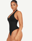 Wholesale Seamless Hanging Neck Bodysuit Shapewear