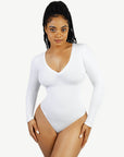 Wholesale Seamless Long Sleeve Outerwear Bodysuit