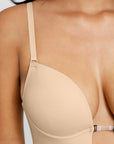 Wholesale One-piece Front Low-cut Beauty Back Wedding Thong Bodysuit