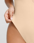 Wholesale One-piece Front Low-cut Beauty Back Wedding Thong Bodysuit
