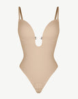 Wholesale One-piece Front Low-cut Beauty Back Wedding Thong Bodysuit