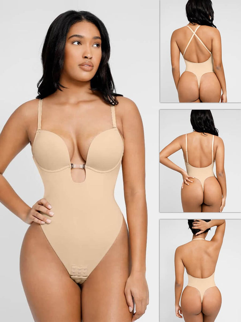 Backless Shapewear Bodysuit Peachy Shapewear
