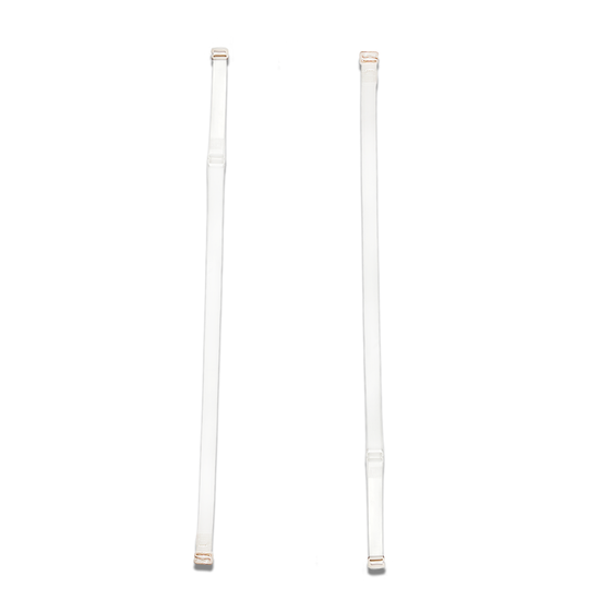 Clear Straps Peachy Shapewear